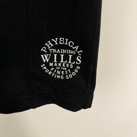 Jack Wills Men's Tight Training Shorts, Black, L - Picture 2 of 3